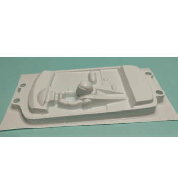 Kilslot KS-LP27 Cockpit lexan Peugeot 406 SRS SCX - Detalle y ligereza slot