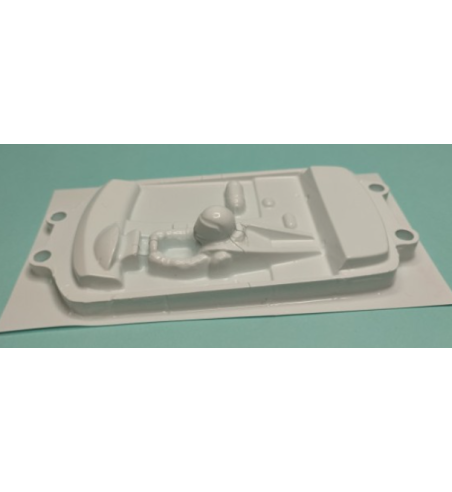 Kilslot KS-LP27 Cockpit lexan Peugeot 406 SRS SCX - Detalle y ligereza slot