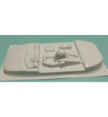 Kilslot KS-LA13 Cockpit lexan Audi TT SCX - Detalle y ligereza slot