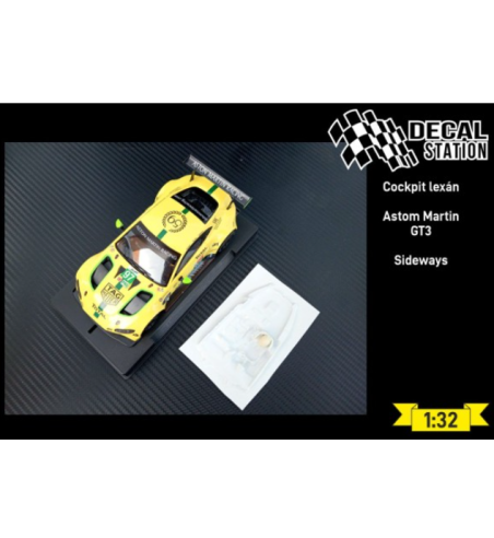 Decal Station DSL-003 Interior lexan Aston Martin Vantage GT3 - Ligereza y realismo slot