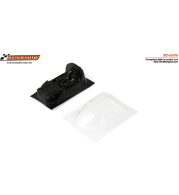 Scaleauto SC-6676 Interior lexan 9x8 LmdH Hypercar - Ligereza y realismo slot