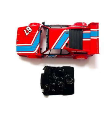 Mustang M-L0068R Lexan rally BMW M1 SCX - Ligereza y detalle slot