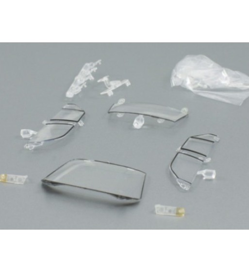 Slot.it SI-CS35V Partes transparentes Alfa Romeo 155 cristales y faros - Claridad y detalle slot