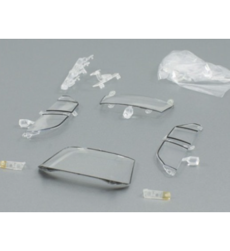 Slot.it SI-CS35V Partes transparentes Alfa Romeo 155 cristales y faros - Claridad y detalle slot