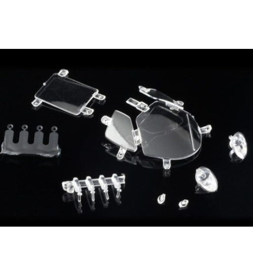 NSR-1353 Cristal y luces Ford P68 - Visibilidad y realismo en slot