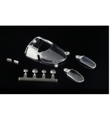 NSR-1341 Cristal y luces Porsche 917K - Visibilidad y realismo para slot