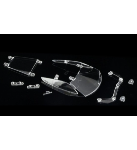 NSR-1496 Cristales Corvette C7R - Claridad superior para slot