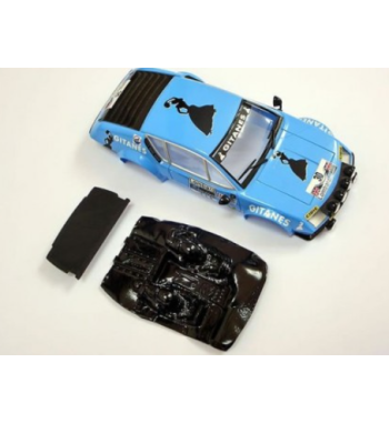 Mustang M-ACLR23 Lexan rally Alpine A310 Avant con soporte tornillos - Recambio profesional slot