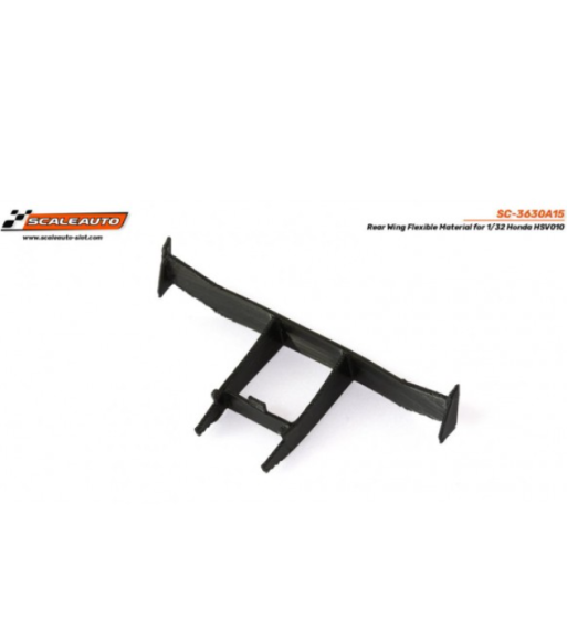 Scaleauto SC-3630A15 Alerón goma flexible Honda HSV - Durabilidad y flexibilidad slot