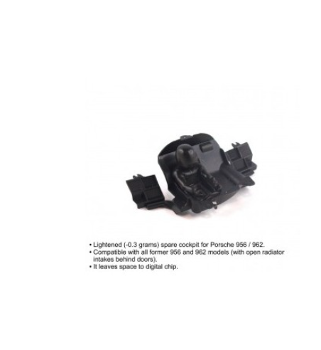 Slot.it SI-CH81B Cockpit ligerado Porsche 956/962 - Ligereza y resistencia slot