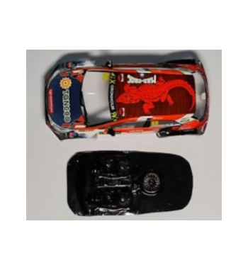 Mustang M-L0055R Lexan rally Hyundai i20 - Ligereza y detalle para slot