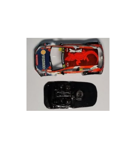 Mustang M-L0055R Lexan rally Hyundai i20 - Ligereza y detalle para slot