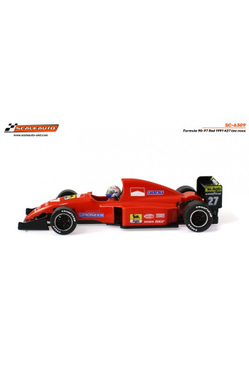 Formula 90-97 Ferrari 1991 n27 morro bajo Scaleauto | Slot Maxi | Slot F1 Ferrari clásico