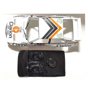 Mustang M-L0038R Lexan rally Audi Quattro Fly - Ligero y detallado para slot