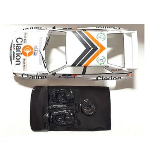 Mustang M-L0038R Lexan rally Audi Quattro Fly - Ligero y detallado para slot