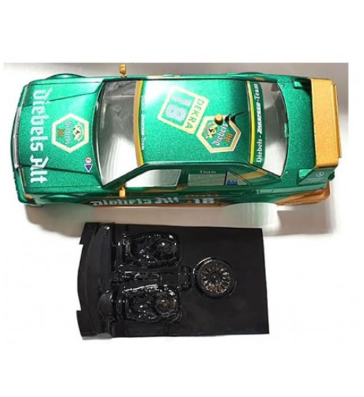 Mustang M-L0037R Lexan rally Mercedes 190E Slot.it - Ligereza y detalle para slot