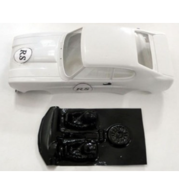 Mustang M-L0030R Lexan rally Ford Capri RS SRC - Ligereza y detalle para slot