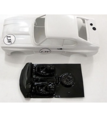 Mustang M-L0029R Lexan rally Ford Capri LW SRC - Ligereza y detalle para slot