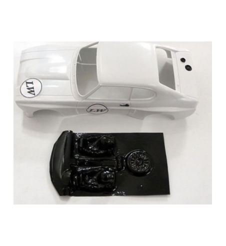 Mustang M-L0029R Lexan rally Ford Capri LW SRC - Ligereza y detalle para slot