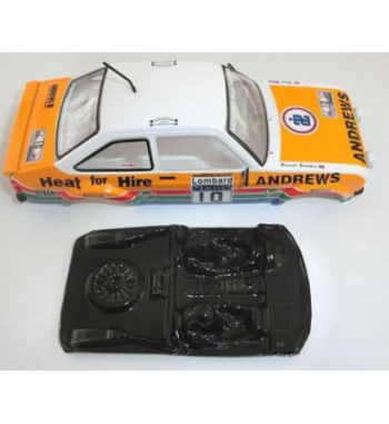 Mustang M-L0025R Lexan rally Ford Escort MKII Scalextric - Ligereza y resistencia para slot