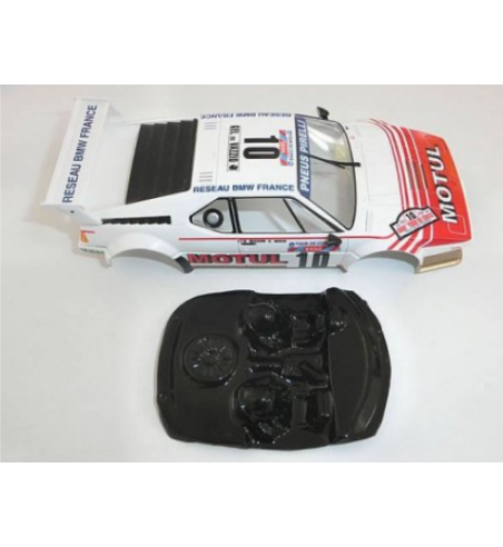 Mustang M-L0016R Lexan rally BMW M1 Fly - Detalle y ligereza para slot