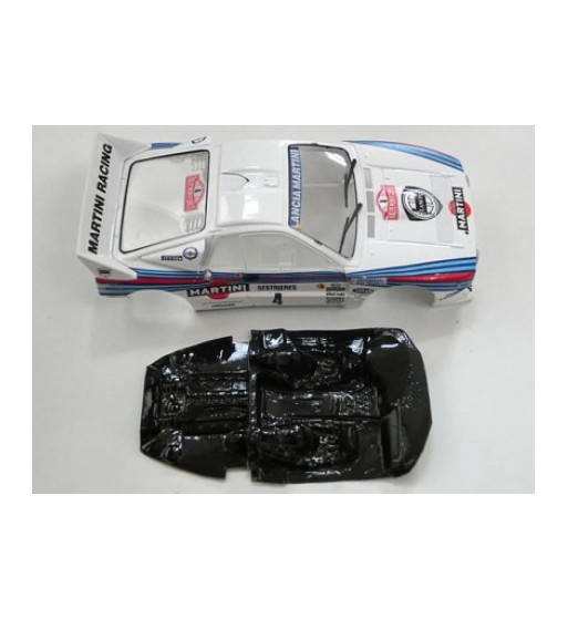 Mustang M-L0011R Lexan rally Lancia 037 Fly - Ligereza y detalle para slot