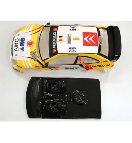 Mustang M-L0005R Lexan rally Citroen Xsara Scalextric - Ligereza y detalle para slot