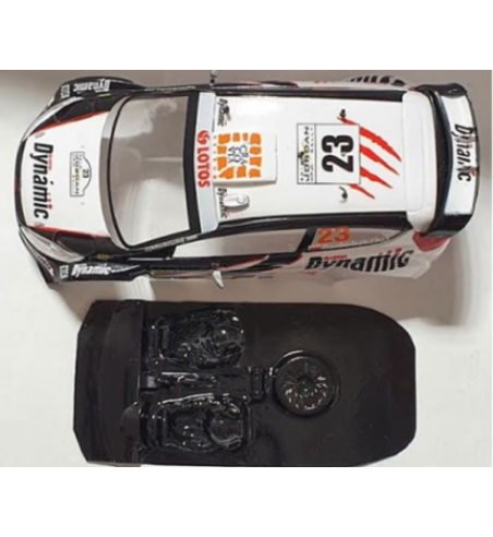 Mustang M-L003R Lexan rally Ford Fiesta Scalextric - Ligereza y detalle para slot