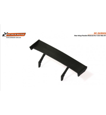 Scaleauto SC-3630A14 Alerón goma flexible Honda NSX GT3 - Calidad y flexibilidad para slot