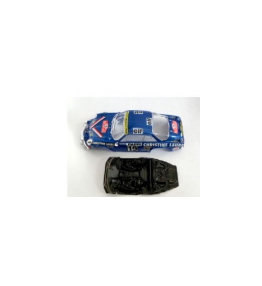 Mustang M-L0053R Lexan rally Alpine A110 Scalextric - Accesorio ligero para slot rally