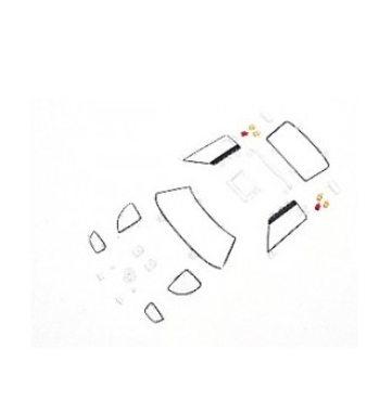 Slot.it SI-CS18V Partes transparentes Ford GT40 - Recambio detallado para slot