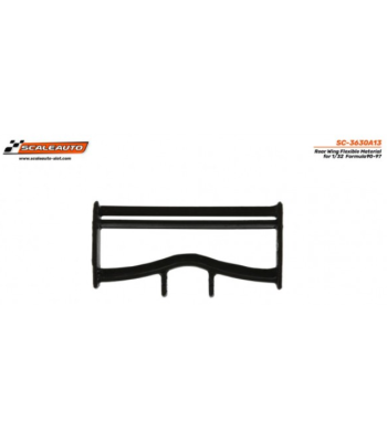 Scaleauto SC-3630A13 Alerón goma flexible Formula 90-97 - Calidad y flexibilidad para slot
