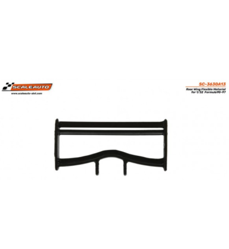 Scaleauto SC-3630A13 Alerón goma flexible Formula 90-97 - Calidad y flexibilidad para slot