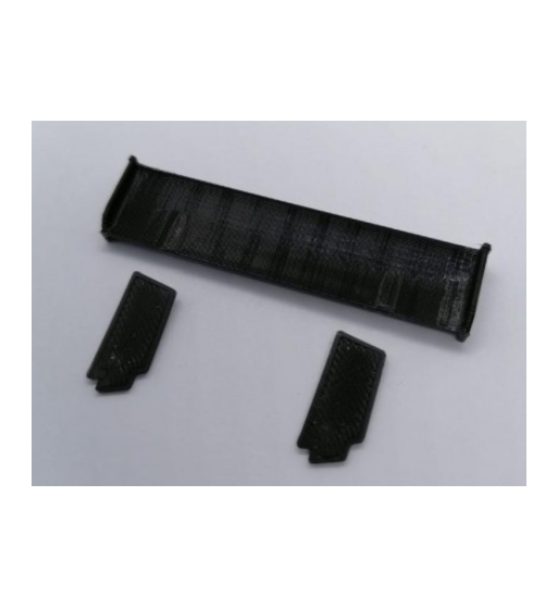 CC Slot CC-6017 Alerón goma flexible Mercedes AMG GT3 NSR - Accesorio para slot
