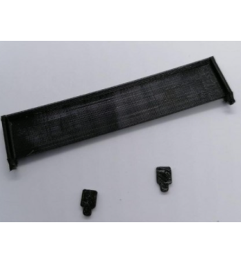 CC Slot CC-6015 Alerón goma flexible Mosler MT900R NSR - Recambio premium para slot