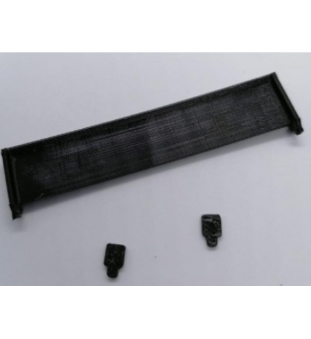 CC Slot CC-6015 Alerón goma flexible Mosler MT900R NSR - Recambio premium para slot
