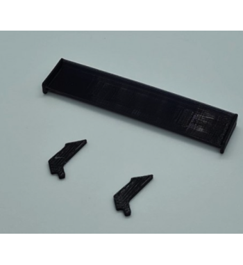 CC Slot CC-6013 Alerón goma flexible Maserati GT3 Slot.it - Accesorio slot premium