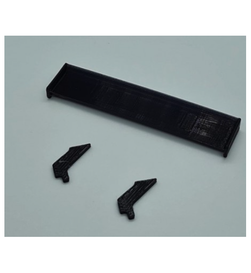 CC Slot CC-6013 Alerón goma flexible Maserati GT3 Slot.it - Accesorio slot premium