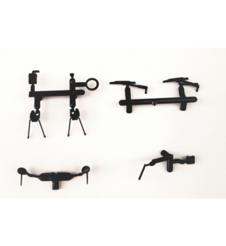 SRC RC0157 Piezas carrocería Lancia Delta S4 - Recambio resistente para slot