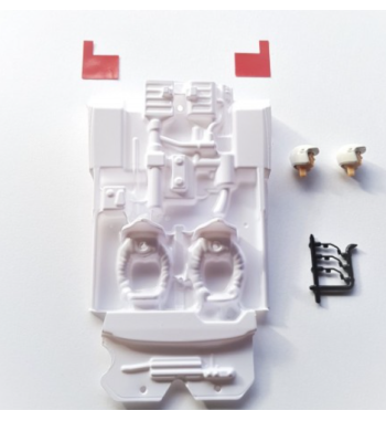 SRC RC0153 Cockpit aligerado Lancia Delta S4 - Accesorio slot lexan