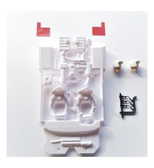SRC RC0153 Cockpit aligerado Lancia Delta S4 - Accesorio slot lexan
