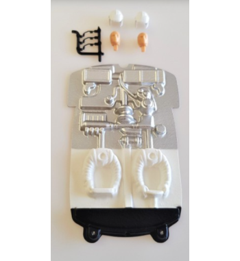 SRC RC0144 Cockpit Peugeot 205 T16 EVO2 - Accesorio lexan para slot