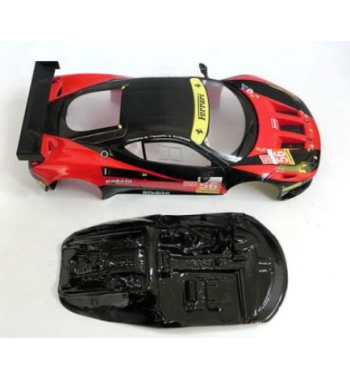 Mustang M-L0017V Lexan velocidad Italia 458 Carrera - Recambio slot