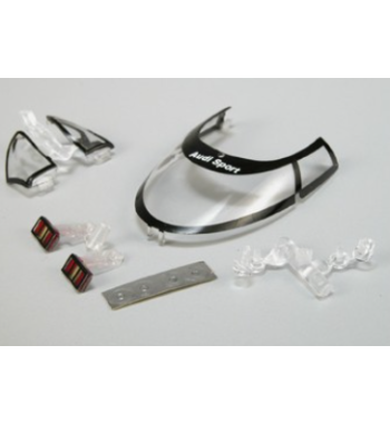 Cristales y cúpulas Slot.it SI-CS12V Audi R8C Reloaded - Recambio slot