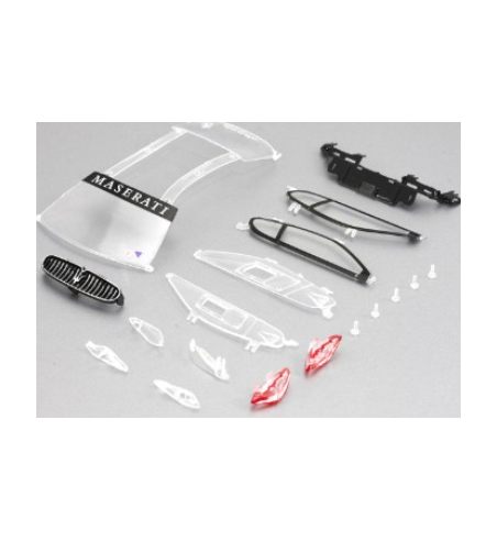 Cristales y faros Slot.it SI-CS43V Maserati MC GT3 - Recambio slot