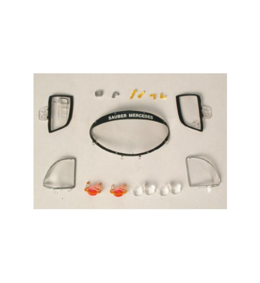 Cristales y faros Slot.it SI-CS05V Sauber C9 - Recambio slot