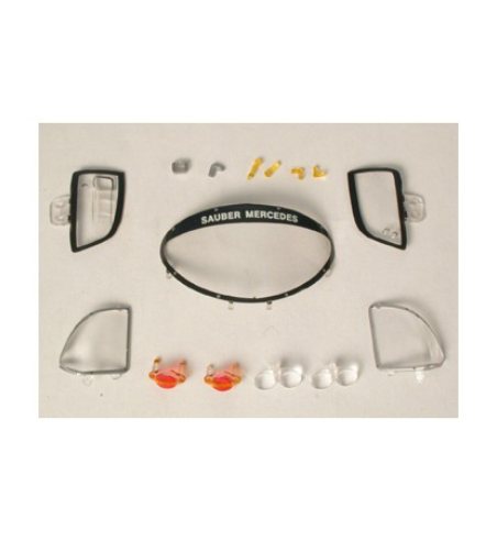 Cristales y faros Slot.it SI-CS05V Sauber C9 - Recambio slot