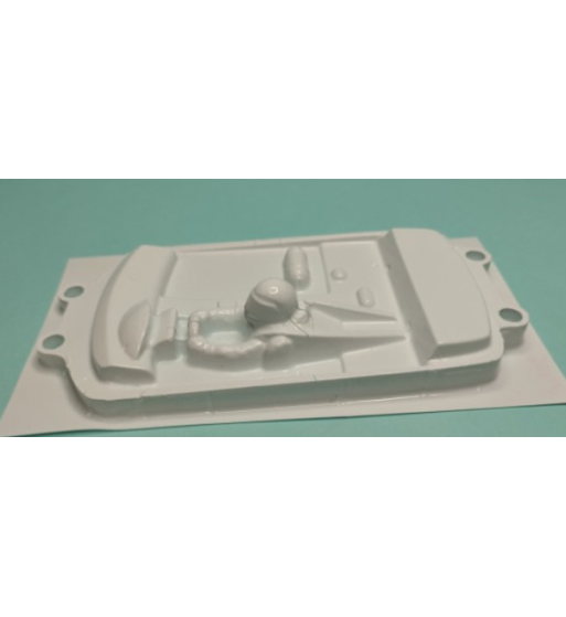 Kilslot KS-LP27 Cockpit lexan Peugeot 406 SRS SCX - Detalle y ligereza slot