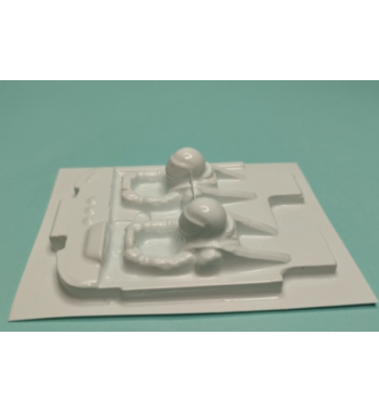Kilslot KS-LF22 Cockpit lexan Ferrari GTO SCX - Detalle y ligereza slot
