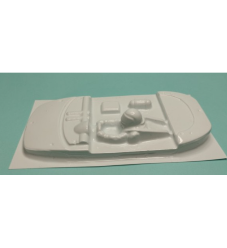 Kilslot KS-LA13 Cockpit lexan Audi TT SCX - Detalle y ligereza slot
